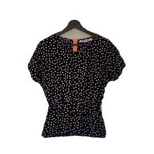 Polka Dot Peplum top